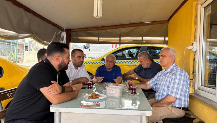 Gergerlioğlu, İzmit’te taksicilerin sorunlarını dinledi