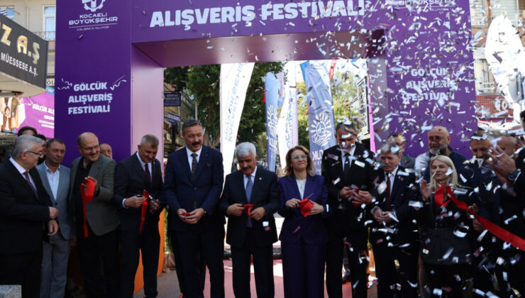 Gölcük Alışveriş Festivali’ne Renkli Açılış