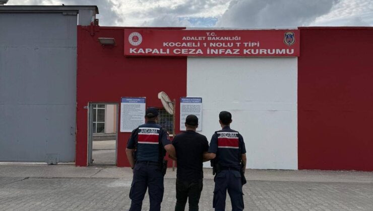 Gölcük’te 13 yıl 3 ay hapis cezasıyla aranan şahıs yakalandı