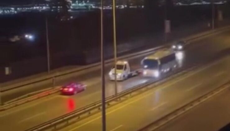 Gölcük’te korkutan görüntüler: Ters yöne giren otomobil faciaya davetiye çıkardı