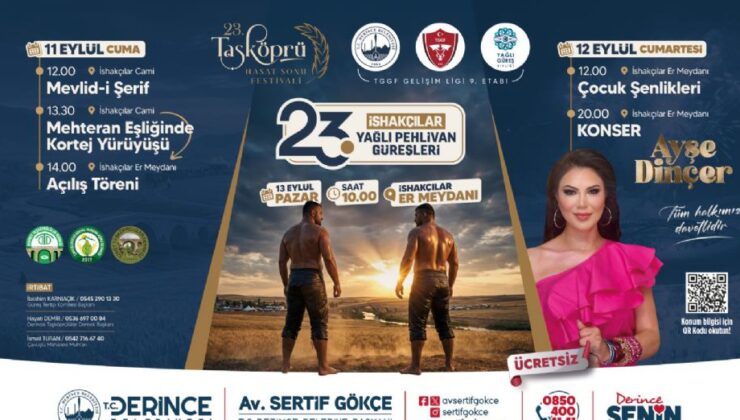 İshakçılar’da Festival Heyecanı Başlıyor