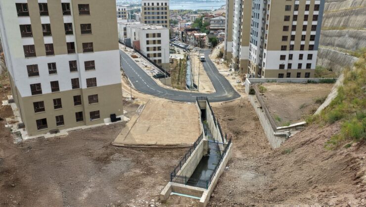 İzmit Cedit’te 360 Metrelik Dere Islahı Tamamlandı