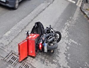 İzmit Tepeköy’de Motosiklet Kazası!
