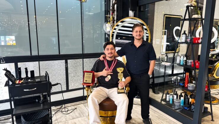 İzmitli Samet’in büyük başarısı: Hair Fest’te Türkiye ikincisi oldu