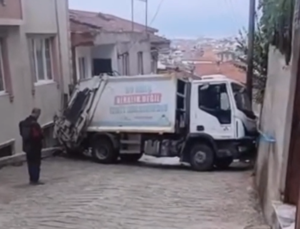 İzmit’te Çöp Kamyonu Dehşeti: Faciadan Son Anda Dönüldü