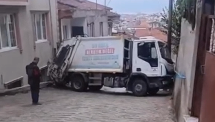 İzmit’te Çöp Kamyonu Dehşeti: Faciadan Son Anda Dönüldü