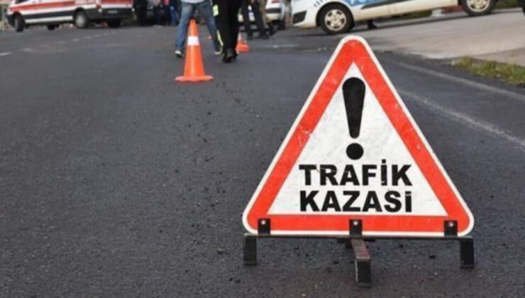 İzmit’te otomobil bariyerlere çarptı!