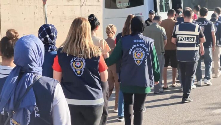 Kocaeli merkezli 8 ilde dolandırıcılık operasyonu: 17 şüpheli yakalandı
