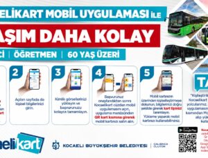 KocaeliKart’ta dijital dönem: Ulaşım işlemleri artık cep telefonundan