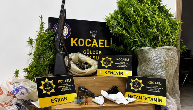 Kocaeli’de uyuşturucu operasyonu: 1 şüpheli tutuklandı