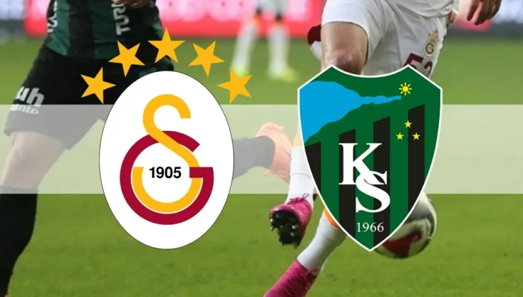 Kocaelispor-Galatasaray maçının hakemi belli oldu