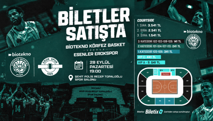 Körfez Basket’in lig macerası başlıyor!