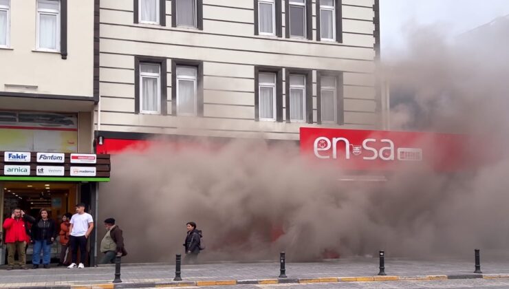 Körfez Çamlıtepe’de iş yerinde yangın!