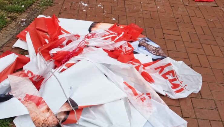Körfez’de Kongre Öncesi Afiş Gerilimi: Eren Kır’ın Afişleri Sökülüp Yere Atıldı