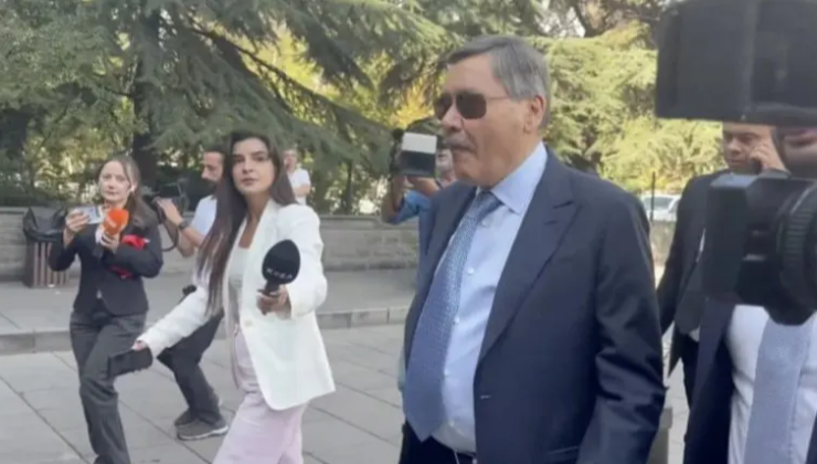 Melih Gökçek ifade vermek için Ankara Adliyesi’ne geldi!