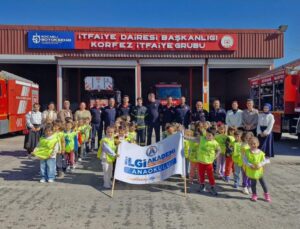 Minik Öğrenciler İtfaiyeyi Yakından Tanıdı