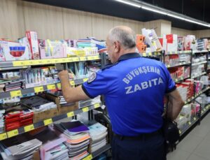 Okul alışverişinde zabıta denetimi: Fiyat ve kalite mercek altında