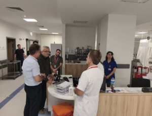 Pehlevan’dan Kocaeli’de hastanelere gece mesaisi