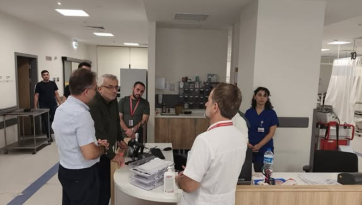 Pehlevan’dan Kocaeli’de hastanelere gece mesaisi