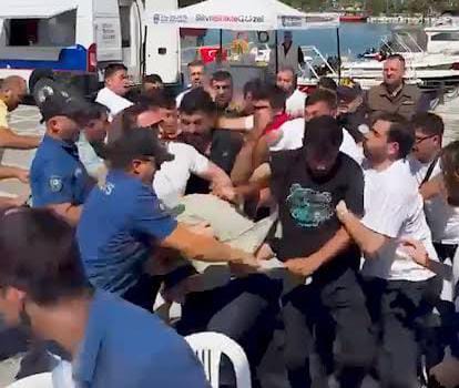 Silivri Limanı’nda Gazetecilere Saldırı!