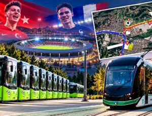 Türkiye-Fransa maçı öncesi tramvay ve otobüsler ücretsiz