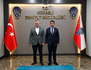 Veysel Tipioğlu’ndan İl Emniyet Müdürü Celal Özcan’a Hayırlı Olsun Ziyareti