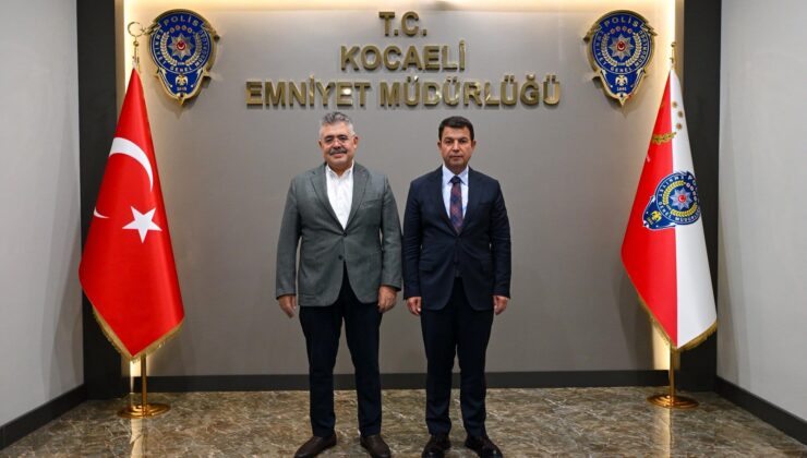 Veysel Tipioğlu’ndan İl Emniyet Müdürü Celal Özcan’a Hayırlı Olsun Ziyareti