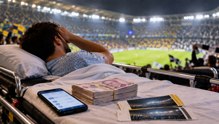 4 kez hastaneye kaldırıldı! Derbi bileti için 320 bin TL’sini kaybetti