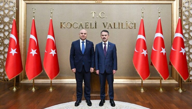 Azerbaycan Büyükelçisi Reşad Aslanov’dan Kocaeli Valiliğine ziyaret!