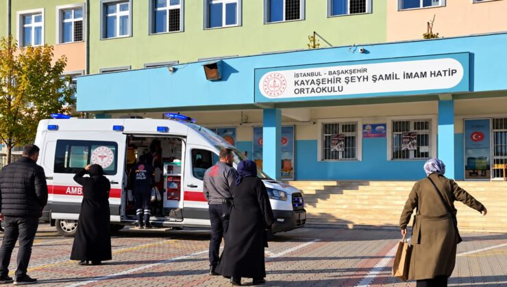 Başakşehir’de okulda bıçaklı saldırı: 8 kişi yaralandı