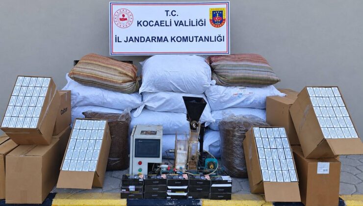 Başiskele İlçe Jandarması Kaçakçılara Göz Açtırmıyor: 1 Milyon TL’lik Kaçak Ürün Ele Geçirildi