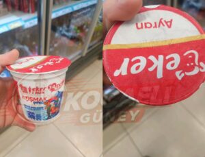 Başiskele’de A101 Marketinde Tarihi Geçmiş Ayran!