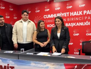 CHP Gölcük Gençlik Kolları’nda Bengüsu Akbulut dönemi