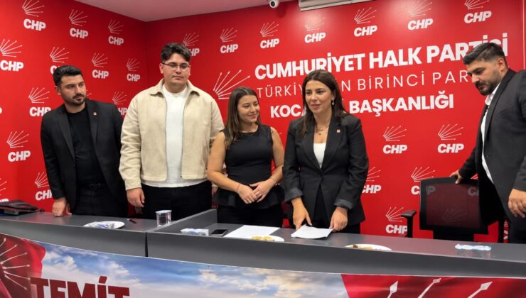 CHP Gölcük Gençlik Kolları’nda Bengüsu Akbulut dönemi