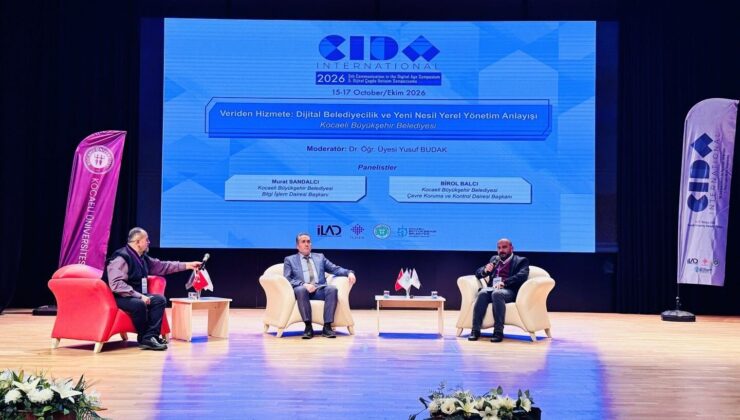 CIDA 2026’da Kocaeli’nin dijital belediyecilik çalışmaları anlatıldı
