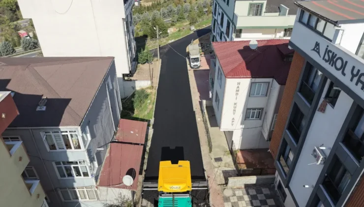Çayırova’da 2,8 Kilometrelik Yol Yeni Yüzüne Kavuşuyor
