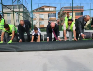 Darıca’da 14 Mahallede Park ve Spor Alanları Yenileniyor