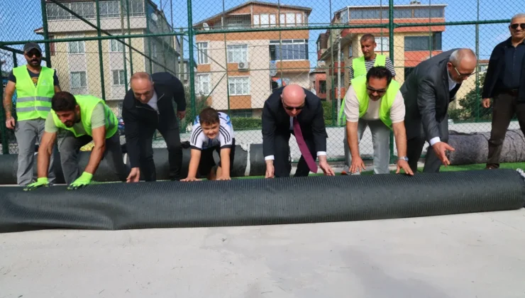Darıca’da 14 Mahallede Park ve Spor Alanları Yenileniyor