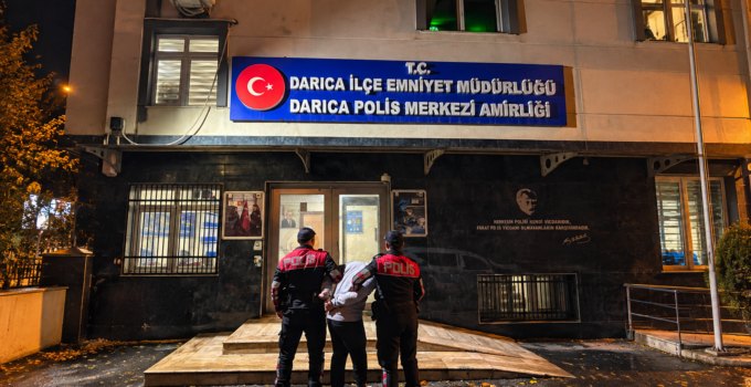 Darıca’da 16 Yıl 4 Ay Hapis Cezası Bulunan Şüpheli Yakalandı