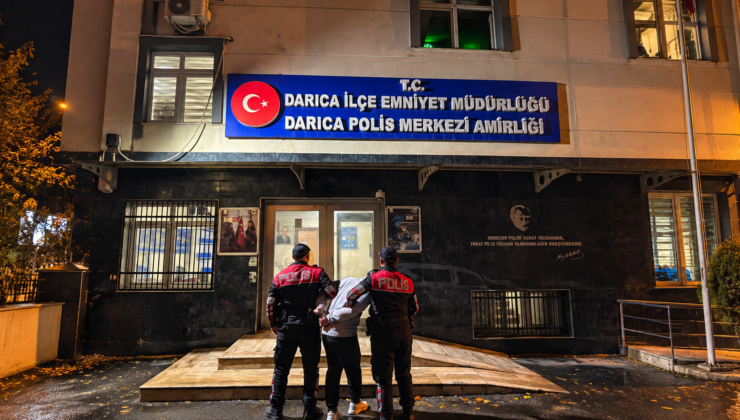 Darıca’da 16 Yıl 4 Ay Hapis Cezası Bulunan Şüpheli Yakalandı