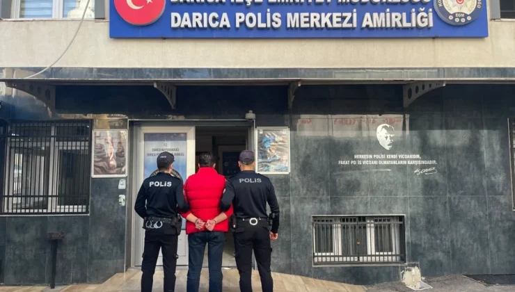 Darıca’da cinsel istismar hükümlüsü polisten kaçamadı