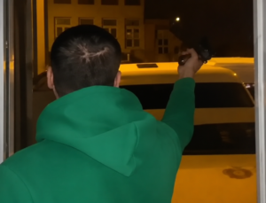 Derince’de Pes Dedirten Görüntü: 5 El Ateş Edip Paylaştı