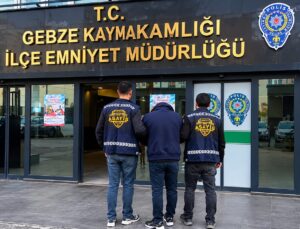 Gebze’de 13 Yıl 4 Ay Hapis Cezası Bulunan Şahıs Yakalandı