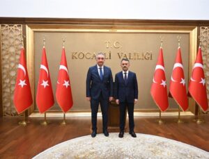 İçişleri Bakanlığı Strateji Geliştirme Başkanı Mehmet Parlak’tan Vali Aktaş’a Ziyaret