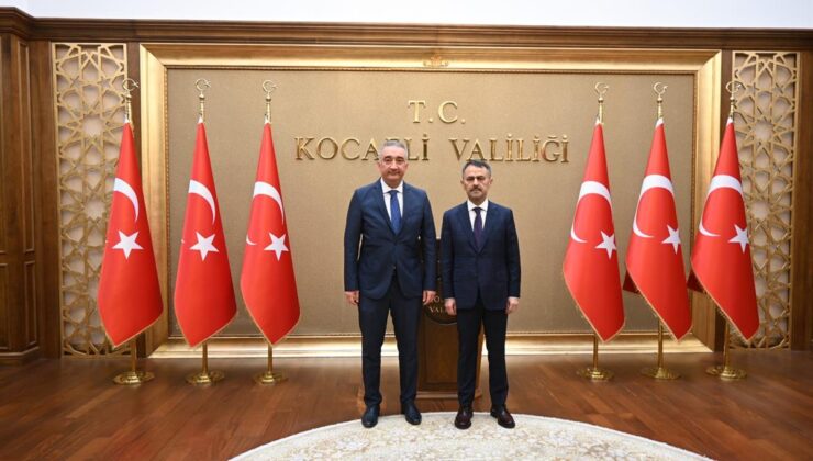 İçişleri Bakanlığı Strateji Geliştirme Başkanı Mehmet Parlak’tan Vali Aktaş’a Ziyaret