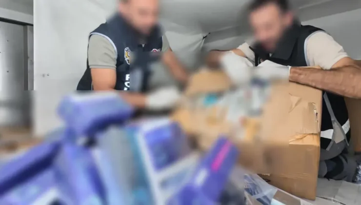 İzmit’te Dev Kaçakçılık Operasyonu