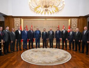 KOTO heyetinden Vali İlhami Aktaş’a ziyaret