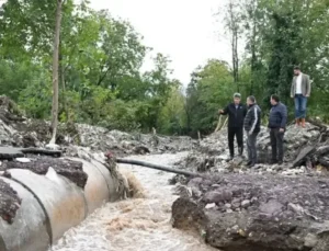 Kartepe’de Sağanak Sonrası Yoğun Çalışma