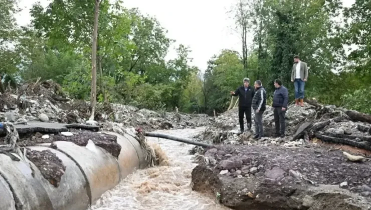 Kartepe’de Sağanak Sonrası Yoğun Çalışma