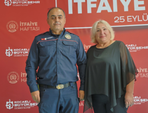 Kartepe’de yangın sonrası duygulandıran buluşma
